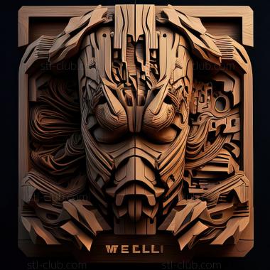 3D модель St Front Mission Evolved игра (STL)